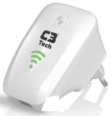 Extensor de Alcance Wireless C3Tech WR5300N Repetidor 300MBS